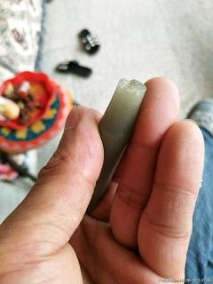 清和田玉烟嘴-和田玉-7788收藏